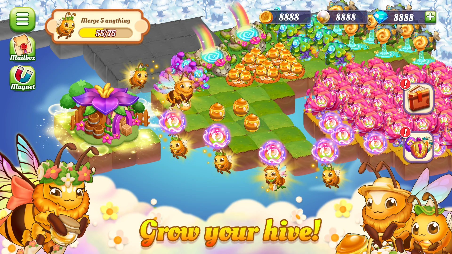 Wonder Merge - Match 3 Puzzle screenshot