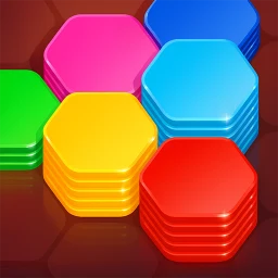 Hexa Stack: Color Sort Puzzle のアイコン